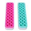 2pcs Makeup Brush Holder Multi Holes Washable Detachable Brushes Storage Stand for Pen Eyeliner Green Pink