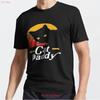 САМАЯ ПОПУЛЯРНАЯ Футболка Cat Daddy Винтажный Стиль Восьмидесятых Активный винтаж Стиранный Унисекс Мягкий Повседневный Стильный Топ Для Повседневной Носки
