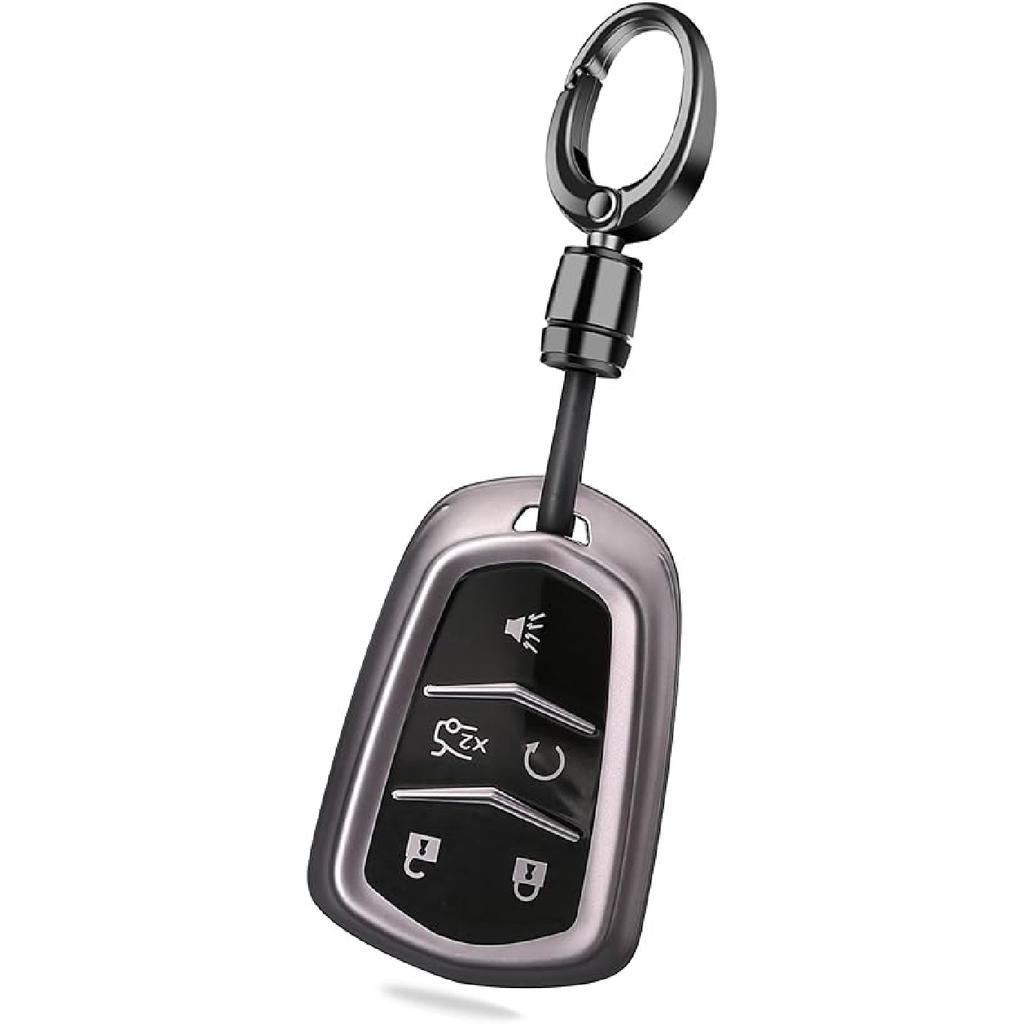 Чехол для брелока для Lexus, чехол для брелока, совместимый с Lexus UX200 UX250h LS500 LS500H LC500 LC500h ES300h F-Sport ES350 GX 460 Premium Soft TPU 2024 года выпуска.