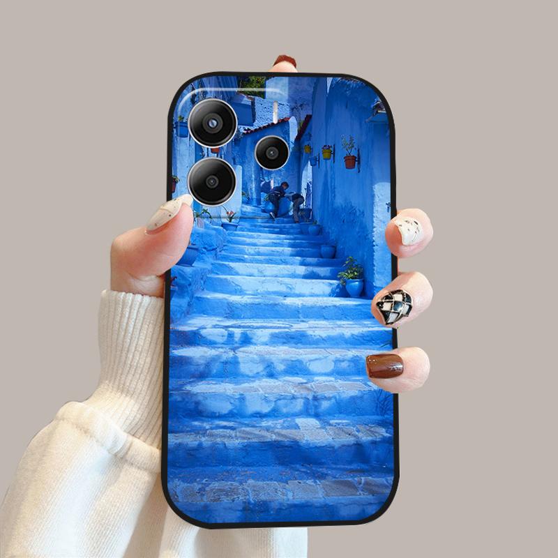 Для Redmi Note 14 5G Мягкий чехол 24094RAD4G Силиконовый TPU Задняя крышка телефона Para Для Redmi Note 14 4G Защитный бампер телефона Fundas