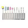 10шт Pro ногтей шлифовальные сверла электрический маникюр пуля полировка набор
