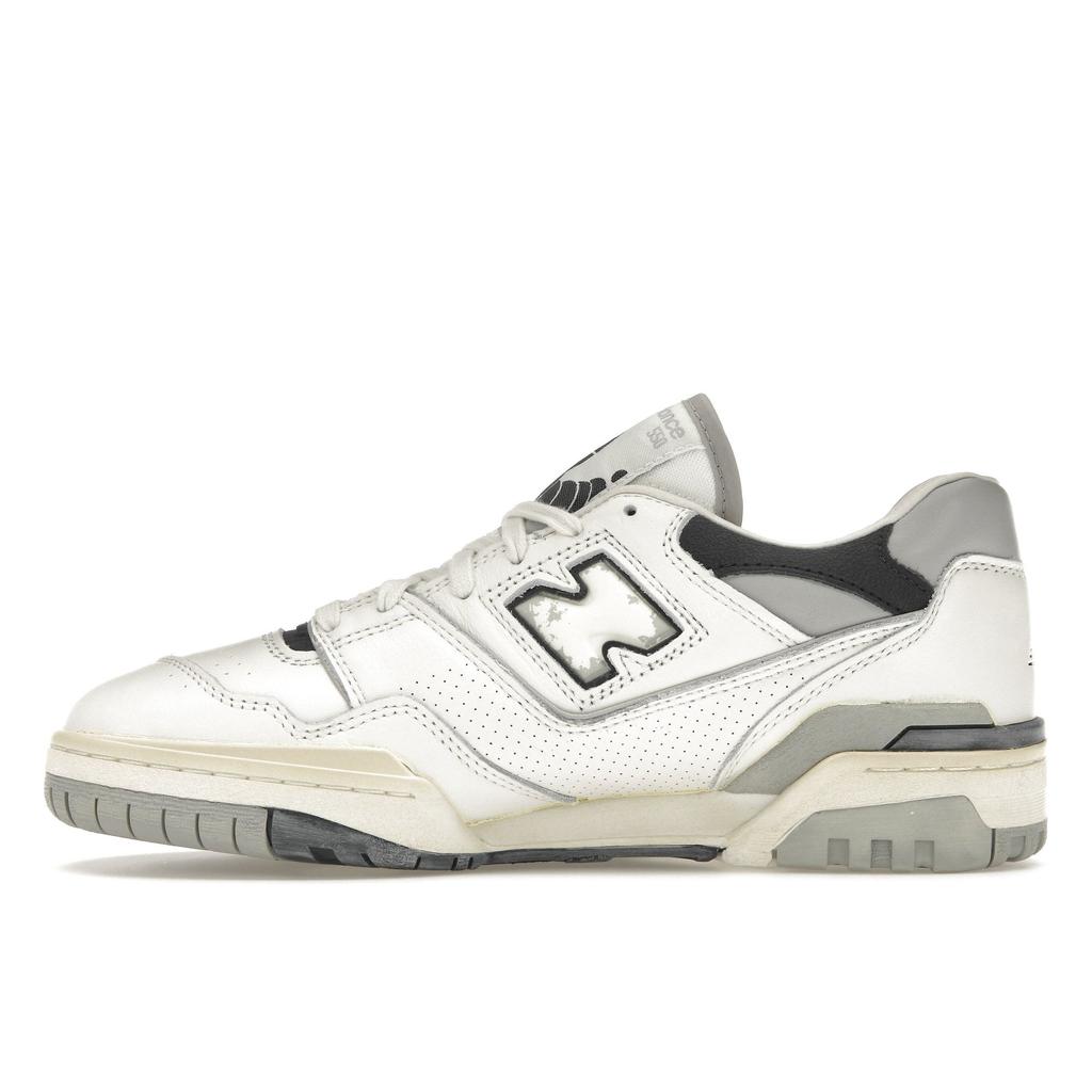 New Balance 550 Vintage Pack — кроссовки унисекс Concrete кремово-черные с морской солью BB550VGB
