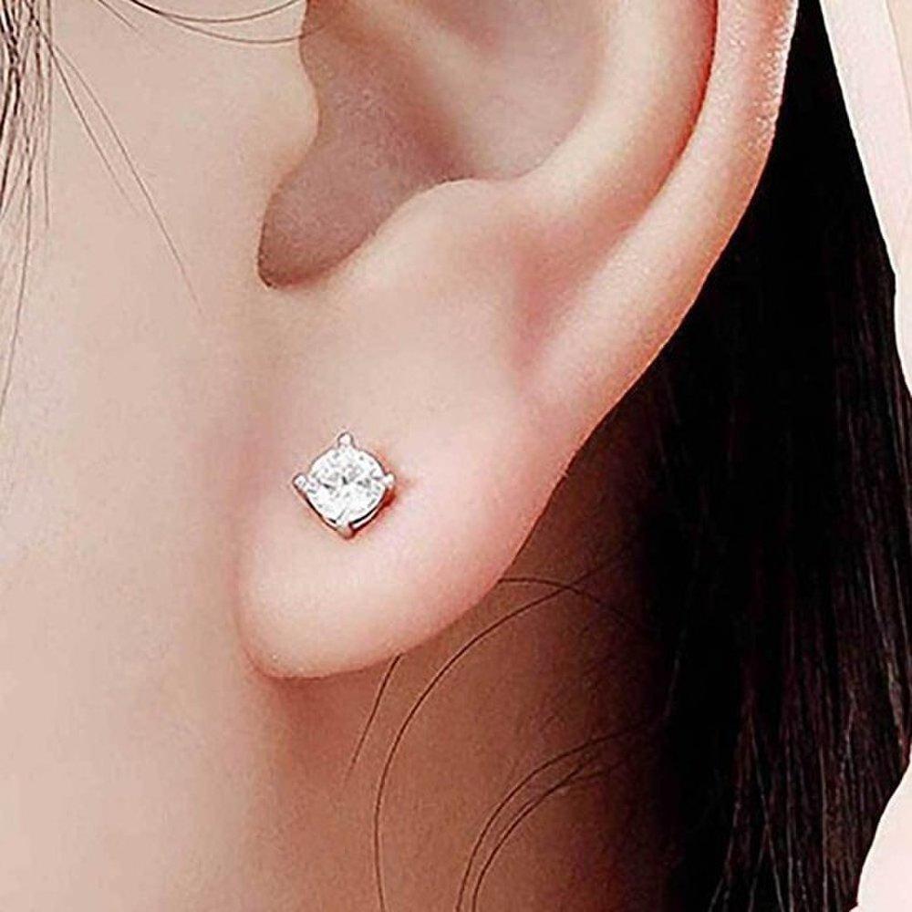 Cubic Earrings for Women, Gift for Girlfriend, Accessory, Daily Cubic Earrings, Gift for Girlfriend, Anniversary Gift