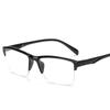 With Strength Women Men Far Sight Glasses Ultra Light Half Frame Reading Glasses Presbyopic Eyewear +75 To +400 Fashion Black Supply
