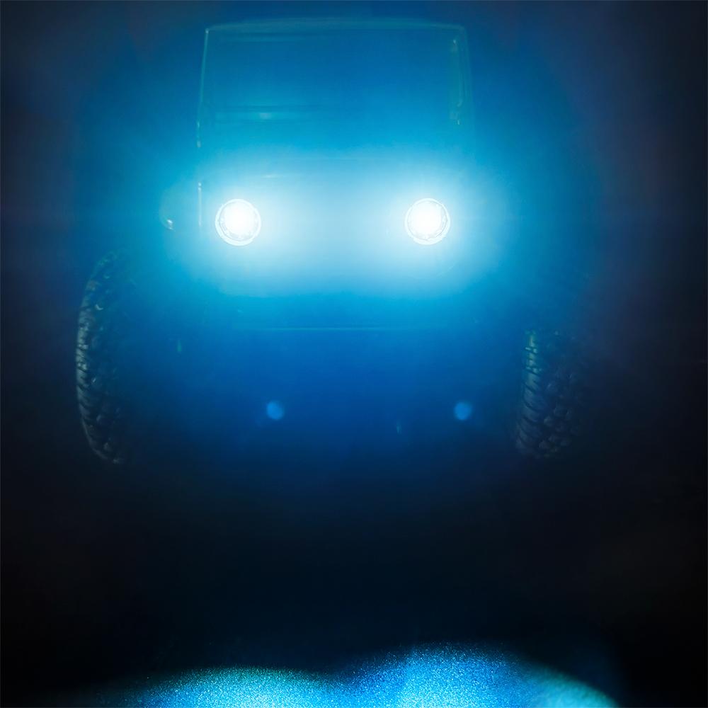 AXSPEED RC Car LED Light Headlights Taillight for Vanquish Products VS4-10 Phoenix VPS09007 1/10 RC Crawler Car Upgrade Parts