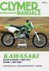 Книга Kawasaki KX125/250 (1982-1991) & KX500 (1983-2004) Motorcycle Service Repair Manual