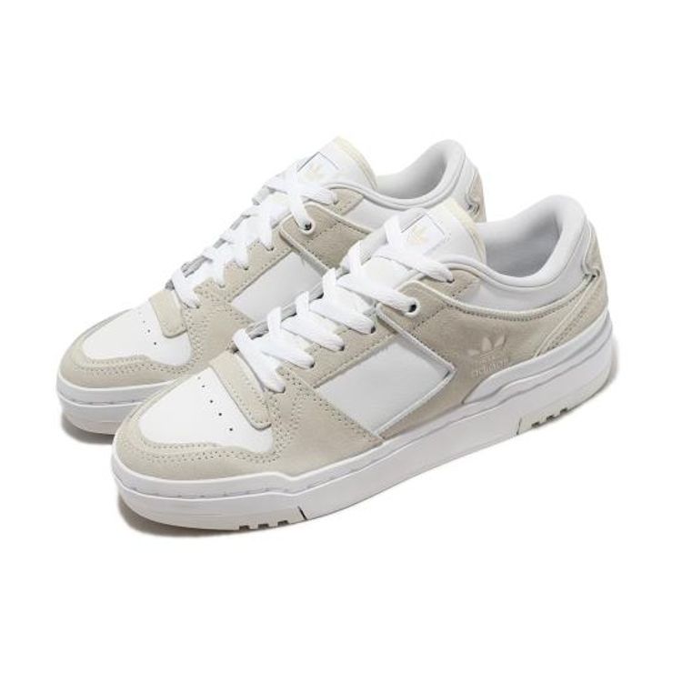 Adidas Forum Luxe Low White Orbit Grey Женские кроссовки Cloud-White Chalk-White GY8213