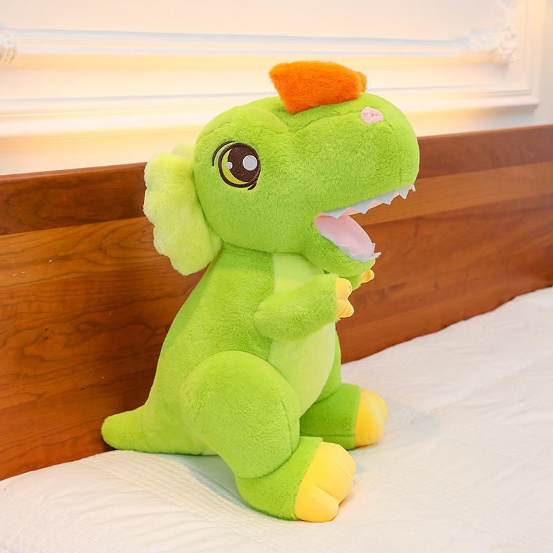 Cartoon Big Mouth Dinosaur Plush Toy Boy Birthday Gift Tyrannosaurus Rex Doll Claw Machine Gift