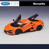 Welly 1/24 Lamborghini Revuelto Модель спортивного автомобиля из сплава Литые металлические гоночные автомобили Модель автомобиля Симуляция Коллекция Детские подарки