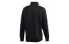 Adidas Originals Sprt Icon Qztt Sweatshirts Men's Black Stand Collar Thickened Regular GD5821