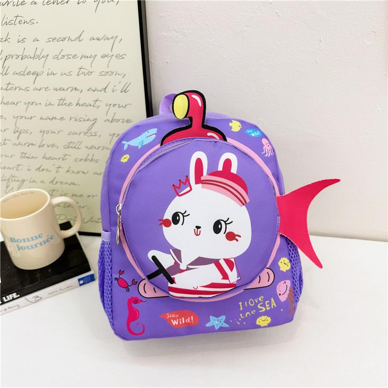 Lightweight Dual Shoulder Bag For Toddlers Boys Girls Cute Cartoon Baby Backpack