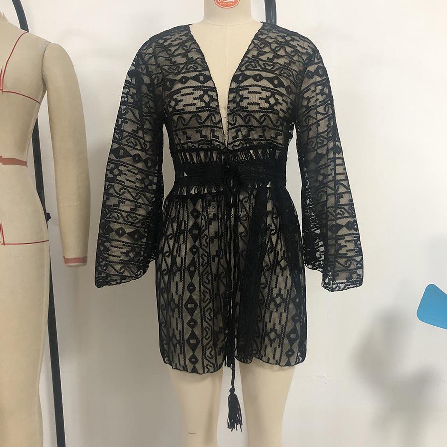 Женский летний ажурный кардиган с крючками в стиле пэчворк, купальник, кружевной пляжный купальник, накидки