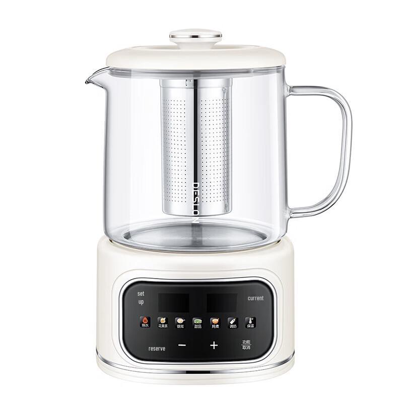 Многофункциональный стеклянный электрический чайник DESLON 1,2 л