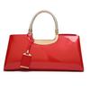 2024 European & American Glossy Patent Leather Shoulder Handbag - Bridal, Evening, Wedding Bag