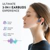 AI Translation Earbuds All Language Translator Headphone Translating Earpiece Device Wireless Bluetooth 5.4 Offline Live Translate Earphones