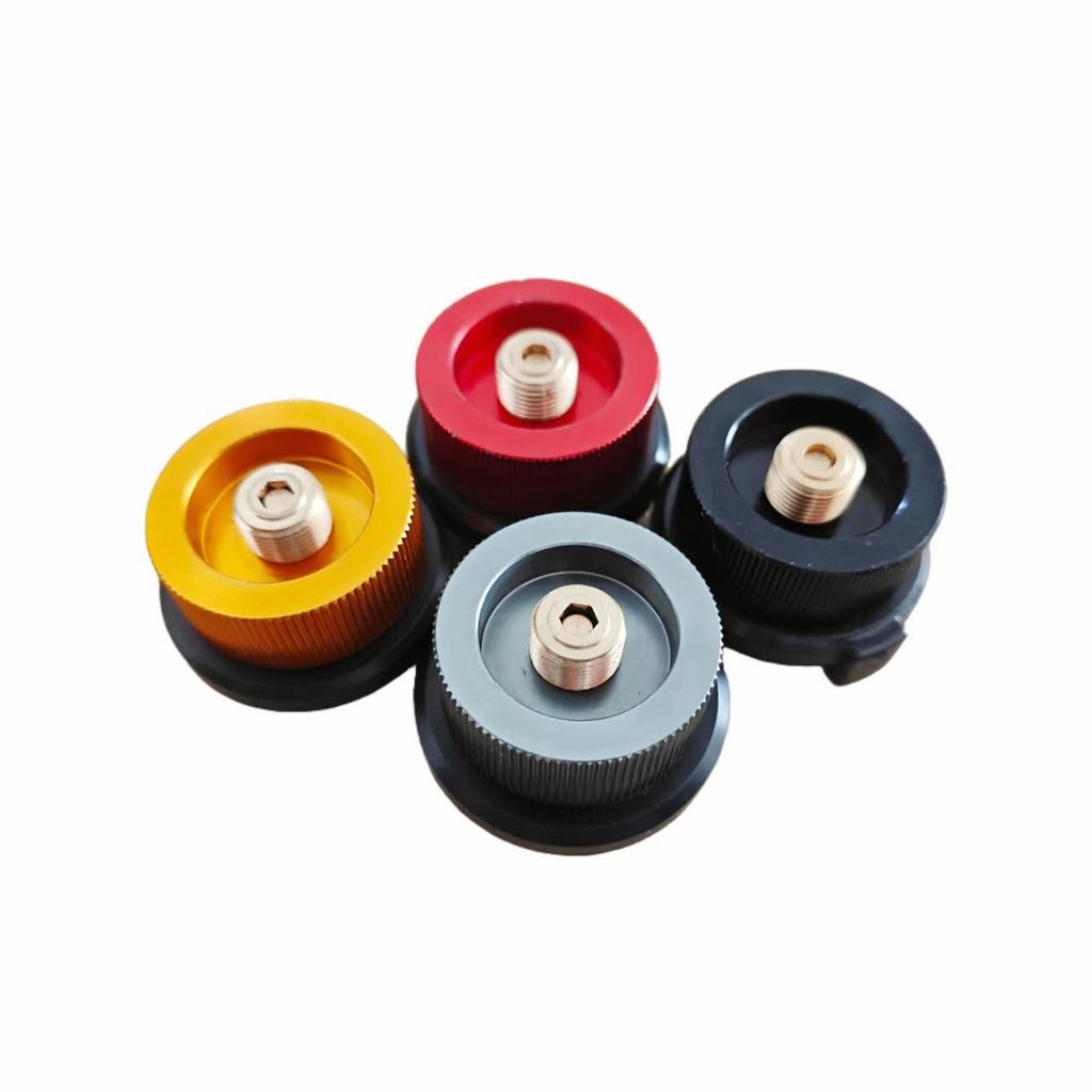 Large Multi-color Camping Stove Adapter with Self-sealing Joint