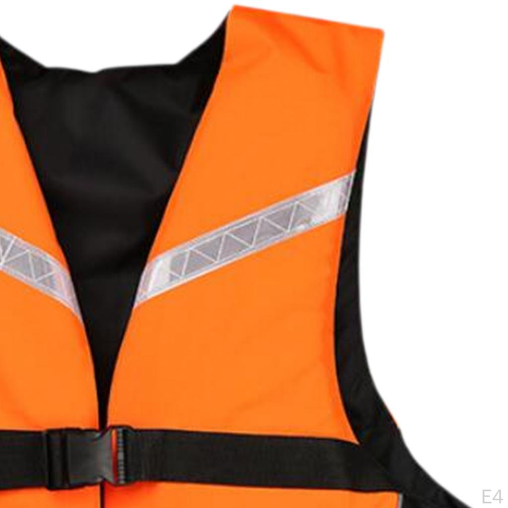 Спасательный жилет со светоотражающими полосками, куртка для плавания, подводного плавания, водных видов спорта