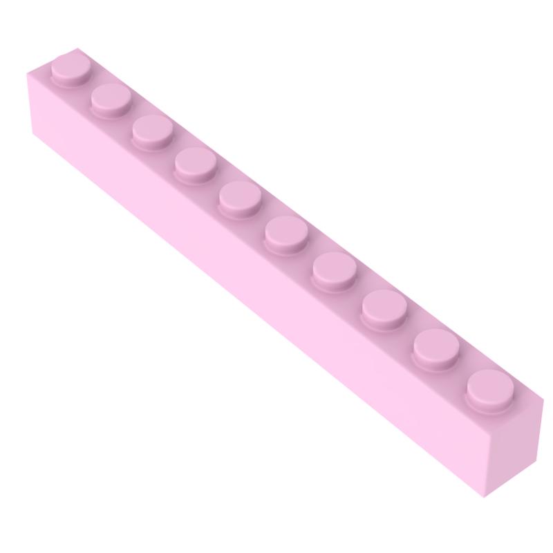 [FunBrick] 10/30/50 ШТ Кирпичики 1x10 Точек 1*10 Точек Образовательный Творческий DIY Набор Крупнооптовый Строительные Блоки Совместимые с 6111 Classic