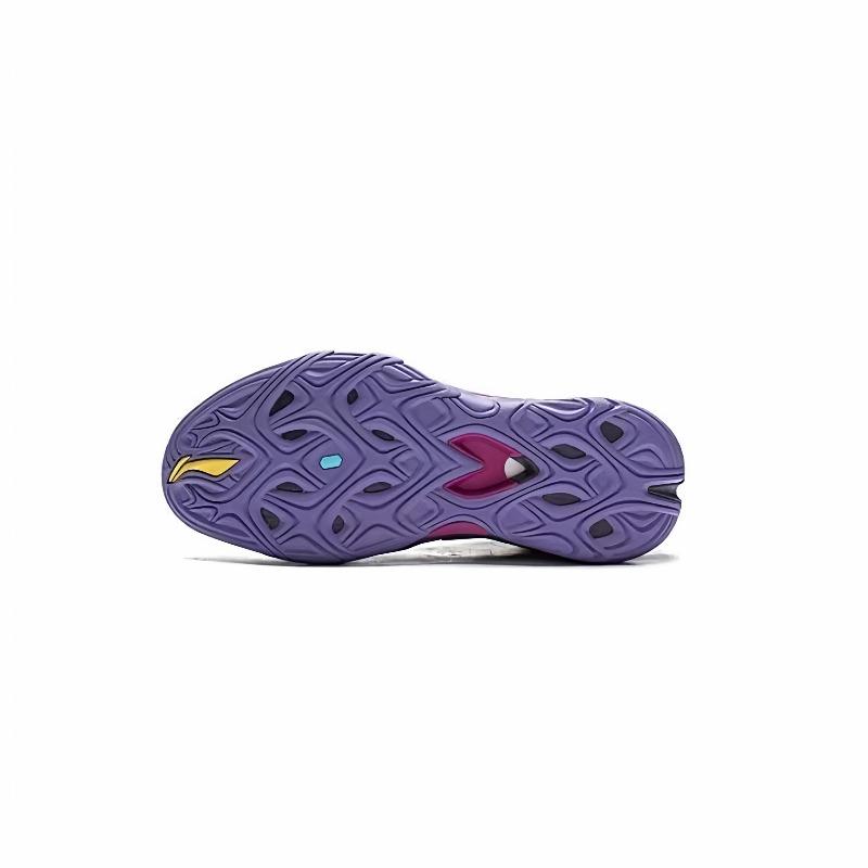 Li-Ning BadFive Guerrilla 2 SUPER Мужские низкие уличные баскетбольные кроссовки Фиолетовые ABFW001-4