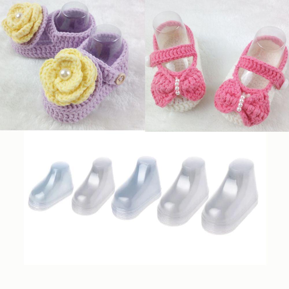 Пластиковая поддержка обуви, прозрачная форма для обуви, прозрачные носки для малышей, детские ножки, дисплей для обуви, деревья