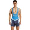 Men's Sports One-Piece Vest Breathable Running Pants Weightlifting Cycling Wear Wrestling Wear Lingerie Tights