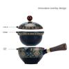 Swing Tea Artifact Lazy Kung Fu Tea Set Portable Xiaoyao Teapot Teaware Kitchen Dining Bar Home Garden