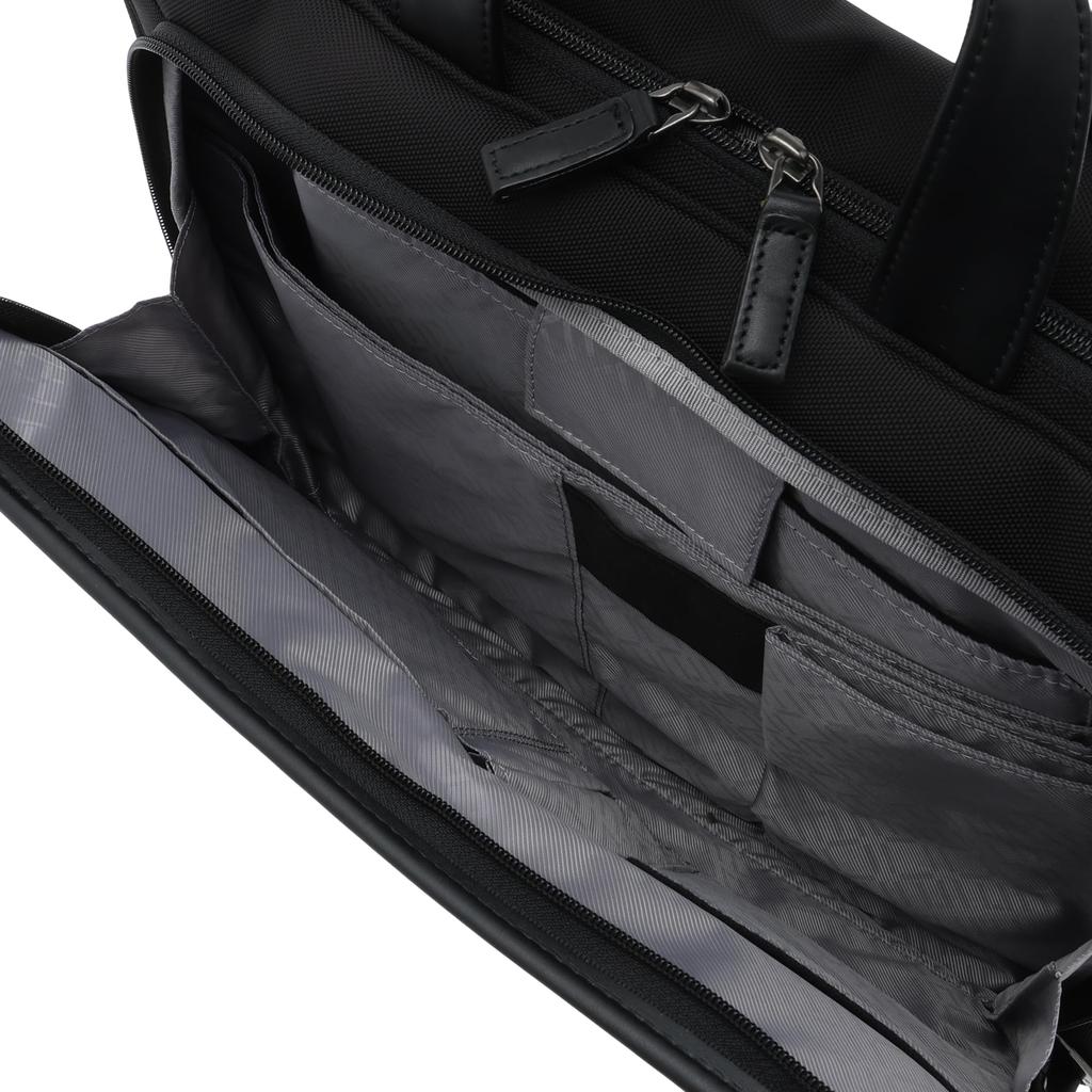 Деловая сумка из прочной баллистической ткани Cordura, совместимая с B4 PC 1, с возможностью расширения воздухом, максимальная вместимость 16 л, плечевой ремень, который облегает плечи и легко снимается