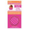 CCC Standard Pink Dots and Orange Trim Cupcake Cups 32pk