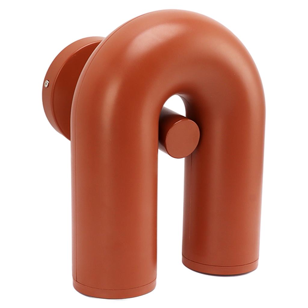 U Shape Wall Lamp Iron ABS Nordic Modern Warm Light Decorative Wall Mounted U Shape Lantern for