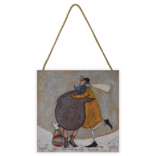 Sam Toft ItÂ´s Cuddle Up Time Wooden Plaque
