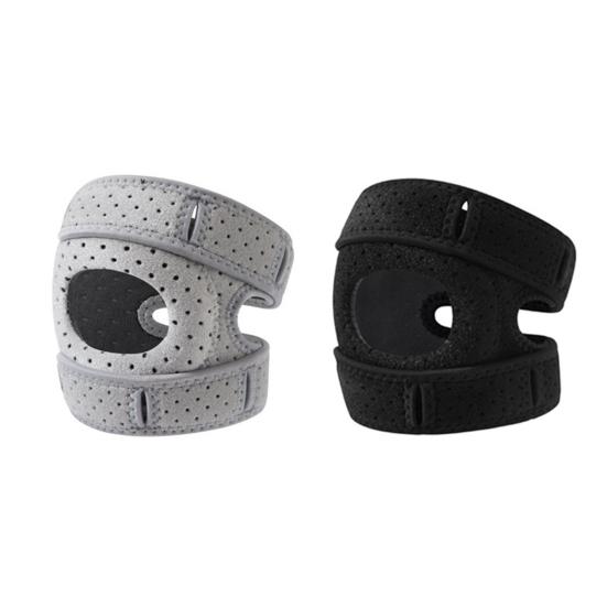 1Pc/2Pcs Patella Knee Brace Dual Patellar Tendon Support Strap for Meniscus Tear Pain Relief Adjustable Patellar Stabilizer Knee Pad for Runners