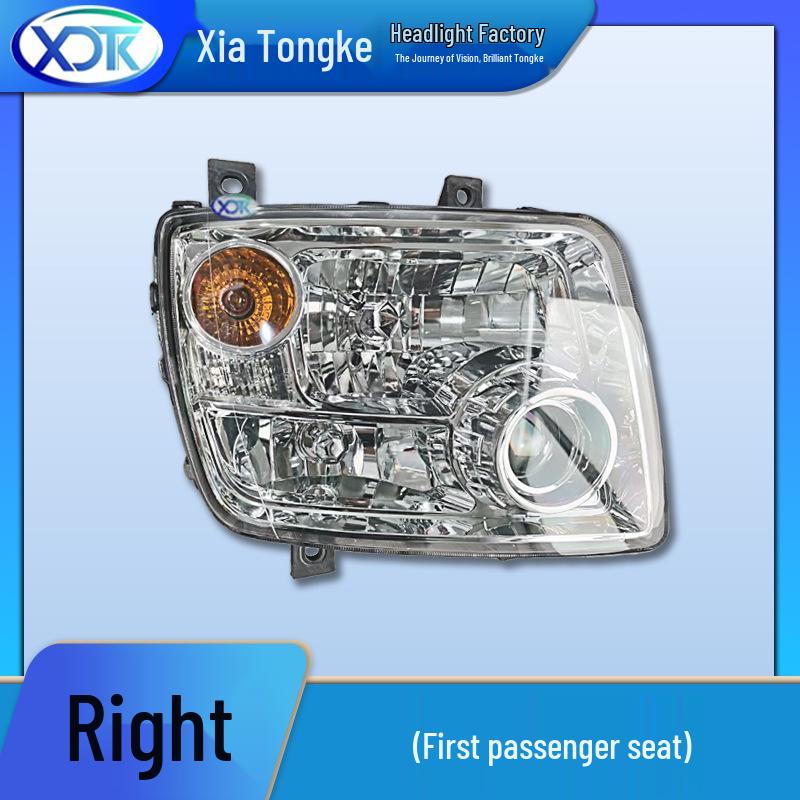 Сборка передней фары тягача-самосвала Foton Auman ETX2280