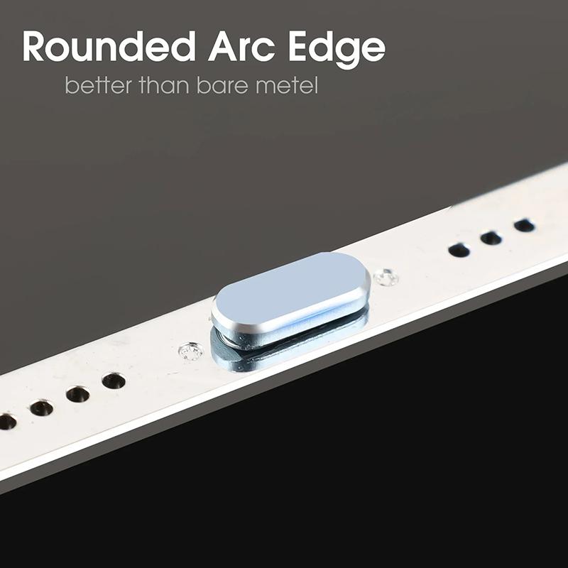 2-10 шт. Пылезащитная заглушка из алюминиевого сплава для IPhone 14 13 12 11 Pro Max 8 Plus IPad AirPods Apple Series Lightning 8-контактная заглушка порта