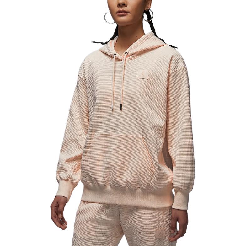 Jordan Свитшот пуловер из флиса с длинным рукавом женский топ бледно-розовый HF9445838