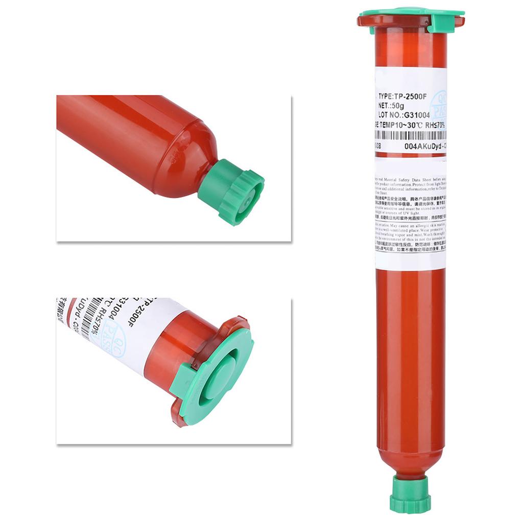 УФ-клей LOCA Optical Glue TP2500F 50 г для ремонта ЖК-дисплея телефона Sansung Glass Lens