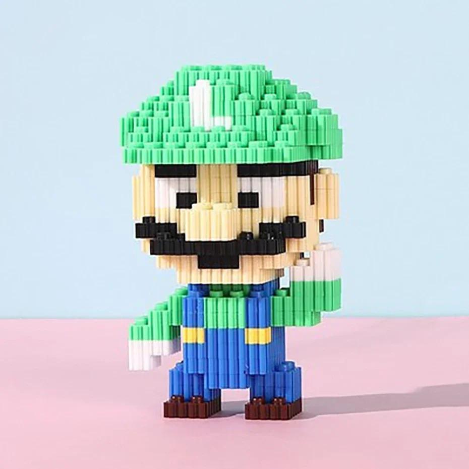 Стич Микки Минни Маус Кукла Звезда Дерена Бель Сборка Детские Строительные Блоки Головоломка Сборные Игрушки Подарки для Детей