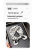 Versatile White Polka Dot Mulberry Silk Scarf - Stylish Korean Small Square for Spring/Summer