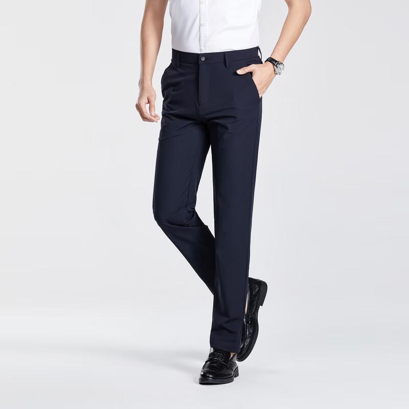 Мужские брюки в стиле business casual прямого кроя
