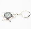 Creative Compass Pendant Car Keychain Purse Bag Key Ring Men Women Ornament
