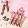 Dragon Ranee Lip Glaze 6 Sets of Mist Matte Matte Cup Nude Skin Color Lip Gloss Cute Set