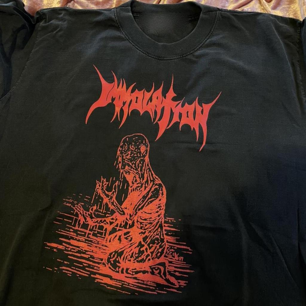 Immolation Band Vintage Cotton Black S-234XL For Men Women Tee Shirt MM185