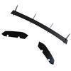 3 Pcs Rear Bumper Lip Diffuser Glossy Black Lower Splitter Spoiler Body Kits Replacement for SEAT