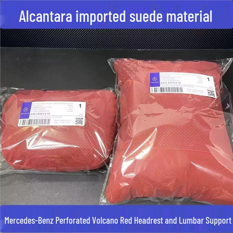 Alcantara Headrest Neck Protection Pillow for Maybach Mercedes S-Class