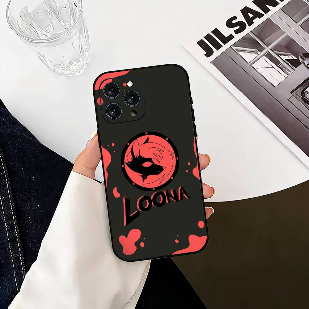 H-helluva boss L-Loona Чехол для телефона Силиконовый Мягкий Для IPhone 17 16 15 14 13 12 11 X XR Plus Pro Max Plus