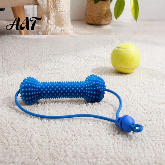 Dental Care Toys for Small Medium And Large Dogs Rubber Dog Chews, Chew Toy, Dual-Action Canine Prop, Pet Oral Hygiene Props Mouth Opener Dogs,