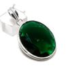 Chrome Diopside Gemstone Handmade 925 Sterling Silver Jewelry Pendant 1.81" t5N31