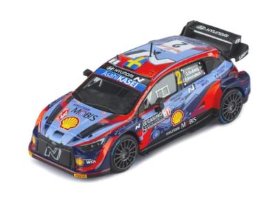 Ixomodel Hyundai i20 N Rally1 22 Монте-Карло #2 O. Сольберг/Э. Модель Edmondson в масштабе 1/43 RAM837