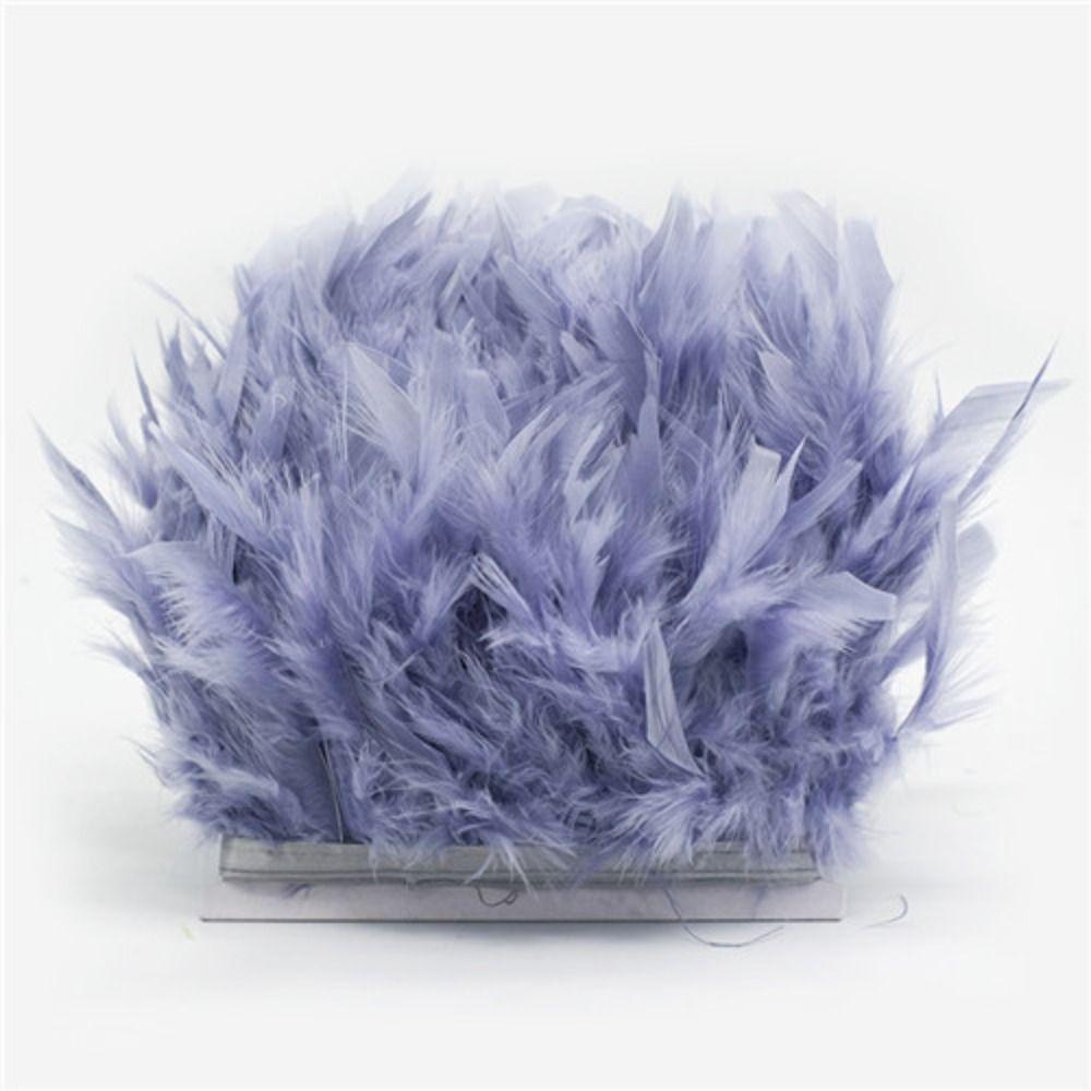 1 Метр Свадебная Вечеринка Перья Отделка Швейная Декорация Ткань для Одежды Натуральные Перья Индейки