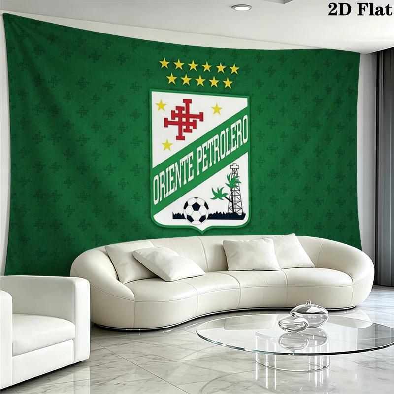 Oriente Petrolero Wall Tapestry Aesthetic Wall Hanging Printed Fabric Blanket Decorative Tapestries for Bedroom Living Room Home Decor