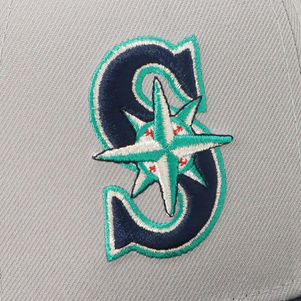 New Era 59FIFTY Ichiro MLB Hall of Fame Induction Commemorative SEA Size 7 MLB25 ICHIRO HOF 59FIFTY SEAMAR JP Cap, Gray/Navy, 1/8,